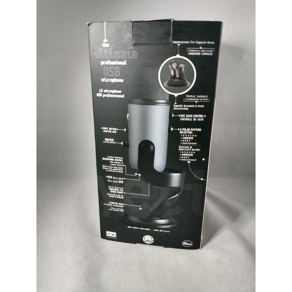 Blue Yeti USB Microphone for Recording Streaming Gaming Podcasting on PC - Picture 7 of 16